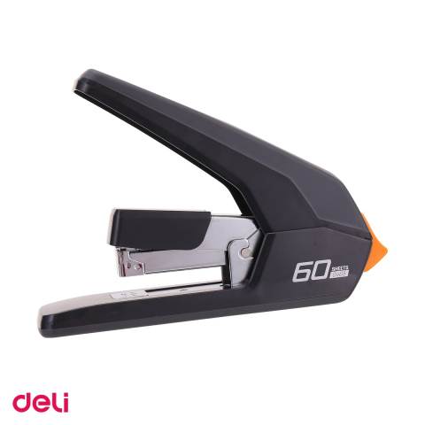 Capsatoare - Capsator Deli Efortless, 60 coli, pentru capse 24/6-8 si 23/6-10, negru