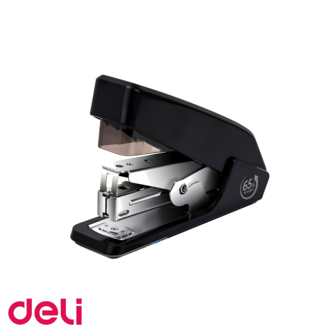 Capsatoare - Capsator Deli Half Strip, 25 coli, capse 24/6, efort redus, pentru birou si uz zilnic