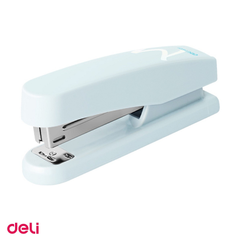 Capsatoare - Capsator Deli Macarons, 25 coli, pentru capse 24/6 si 26/6, 53x34x127 mm, culori asortate
