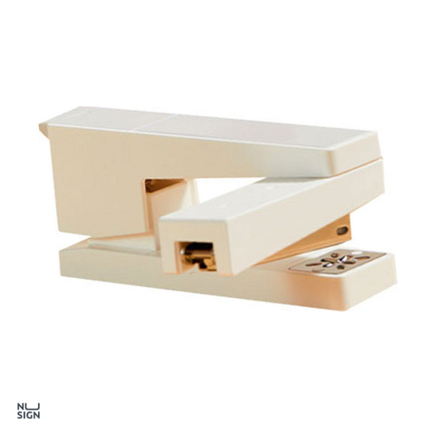 Capsatoare - Capsator rotativ Deli Nusign, 20 coli, pentru capse 24/6 si 26/6, alb, pentru capse 24/6, 26/6