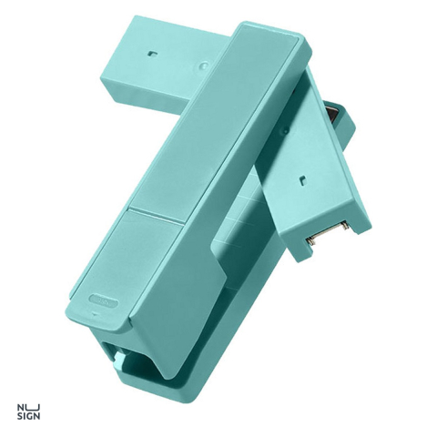Capsatoare - Capsator rotativ Deli Nusign, 20 coli, pentru capse 24/6 si 26/6, albastru, pentru capse 24/6, 26/6