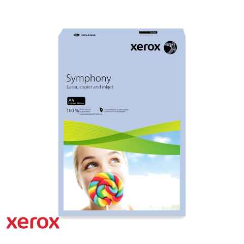 Carton si hartie speciala - Carton copiator Xerox Symphony A4, lavanda, 160 g/mp, top 250 coli, pentru imprimante si copiatoare