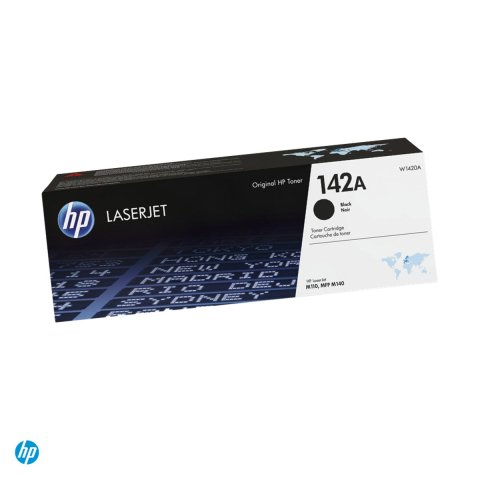 Tonere laser - Cartus toner HP 142A, capacitate standard, randament 950 de pagini, pentru HP LaserJet M109-M112 si MFP M139-M142, negru, W1420A