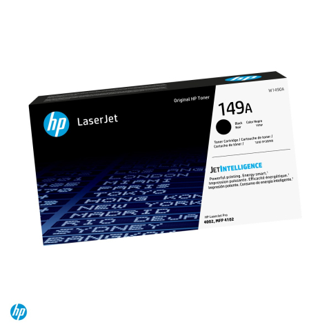 Tonere laser - Cartus toner HP 149A, capacitate standard, randament 2.900 de pagini, pentru HP LaserJet Pro 4002 si MFP 4102, negru, W1490A