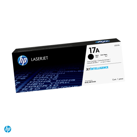 Tonere laser - Cartus toner HP 17A, capacitate standard, randament aproximativ 1.600 de pagini, pentru HP LaserJet Pro M102 si MFP M130, negru, CF217A