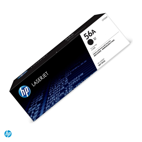 Tonere laser - Cartus toner HP 56A, capacitate standard, randament aproximativ 7.400 de pagini, pentru HP LaserJet MFP M433a si M436, negru, CF256A