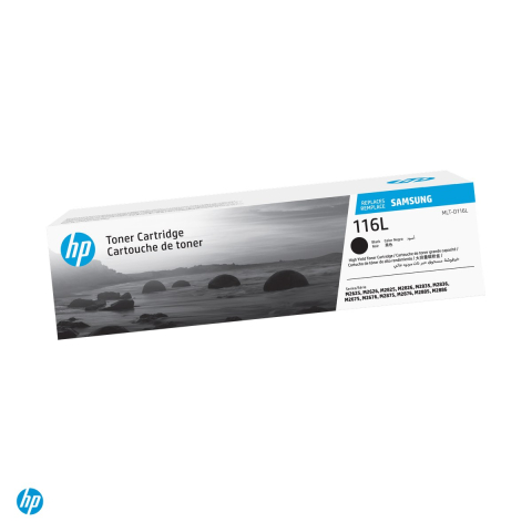 Tonere laser - Cartus toner HP MLT-D116L, capacitate mare, randament 3.000 de pagini, pentru Samsung Xpress SL-M2675FN, SL-M2825ND, SL-M2835DW, SL-M2875FD, SL-M2885FW, negru, SU828A