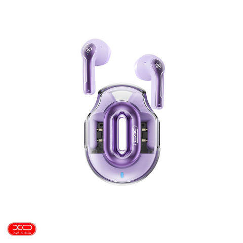 Accesorii IT - Casti true wireless XO X43, Bluetooth, cu microfon, mov