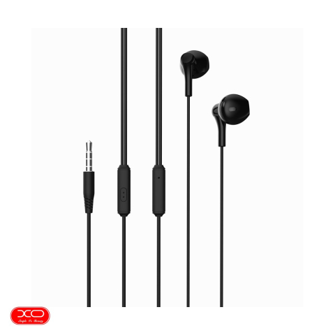 Casti - Casti XO cu fir EP39 jack 3,5 mm, cablu 1.2m, Negru
