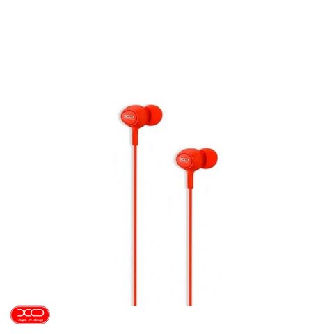 Accesorii IT - Casti XO cu fir S6 jack 3,5 mm, cablu 1.2m, Rosu