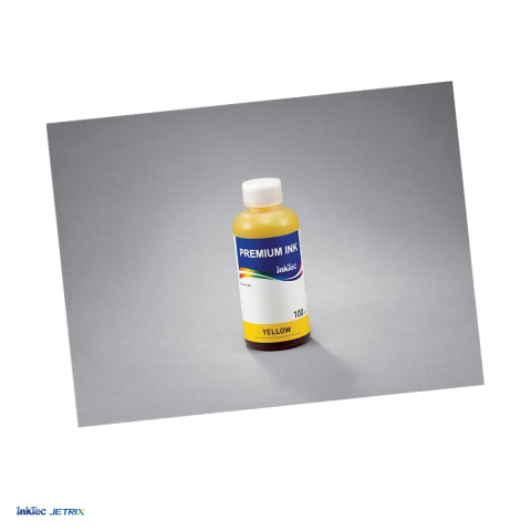 Cerneala refill imprimante inkjet - Cerneala pigment InkTec pentru cartuse HP 972, 973, 975, 993, 100 ml, galben