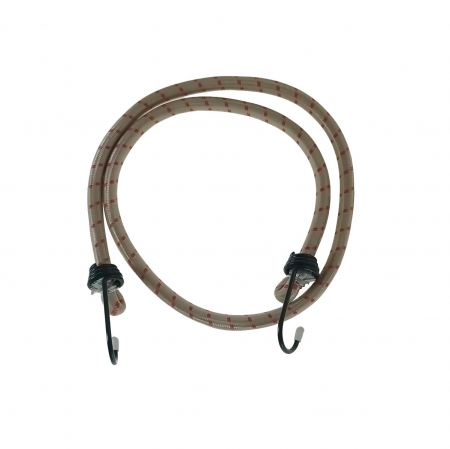 Prindere elastica - Chinga elastica FS-13906, 12mm X 100cm, coarda flexibila pentru ancorare si fixare, uz general, bej