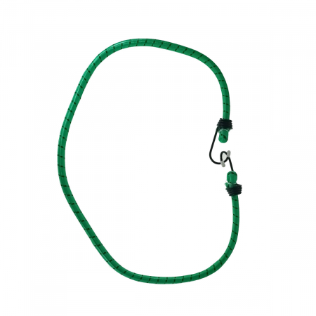 Prindere elastica - Chinga elastica FS-13906, 12mm X 100cm, coarda flexibila pentru ancorare si fixare, uz general, verde