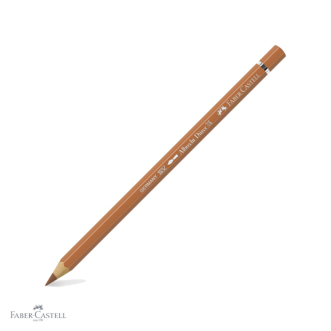 Creioane colorate - Creion colorat acuarela Faber-Castell Albrecht Durer, ocru 187, mina 3.8mm, pentru artisti