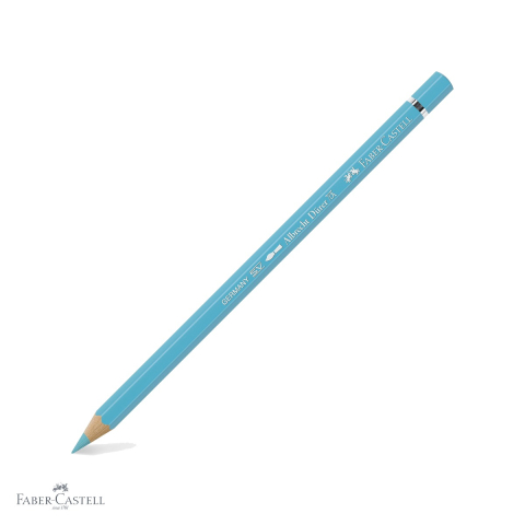 Handmade Creativ si Hobby - Creion colorat acuarela Faber-Castell Albrecht Durer turcoaz cobalt deschis 154, mina 3.8mm, pentru artisti