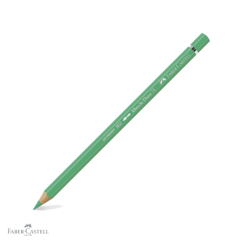 Handmade Creativ si Hobby - Creion colorat acuarela Faber-Castell Albrecht Durer verde deschis 162, mina 3.8mm, pentru artisti