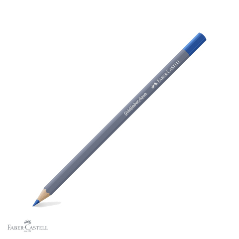 Creioane colorate - Creion colorat acuarela Faber-Castell Goldfaber, nuanta turcoaz albastrui 149, mina 3.3mm