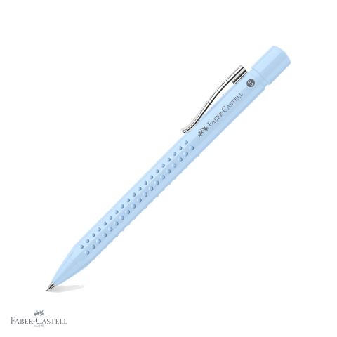 Creioane si ascutitori - Creion mecanic Faber-Castell Grip 2010 cu mina 0.5mm bleu sky, sistem anti-alunecare ergonomic