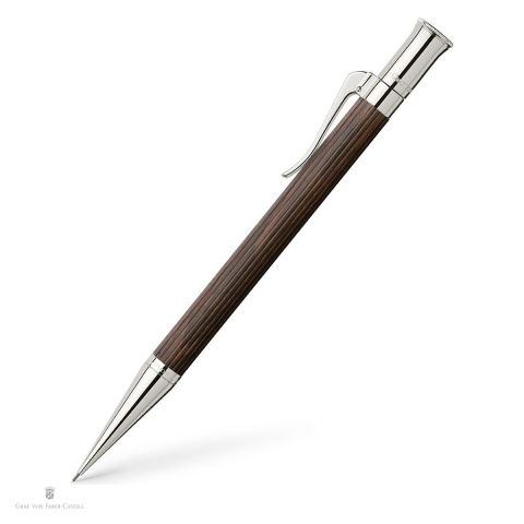 Creioane si ascutitori - Creion mecanic Graf von Faber-Castell Classic Grenadilla, mina 0.7 mm B, corp din lemn de grenadilla