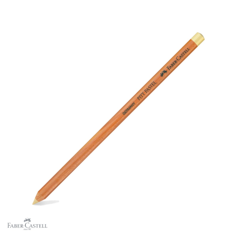 Birotica papetarie - Creion pastel pe baza de ulei Faber-Castell Pitt Ivory, grad mediu de duritate, pentru detalii fine si contururi