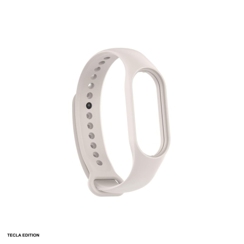 Curele smartwatch - Curea smartwatch pentru Xiaomi Mi Band 5/6, ivoriu