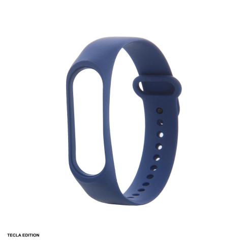 Curele smartwatch - Curea smartwatch pentru Xiaomi Mi Band 5/6, silicon, bleumarin