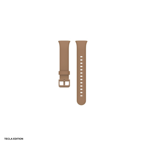 Curele smartwatch - Curea smartwatch pentru Xiaomi Mi Band 7 Pro, silicon, maro