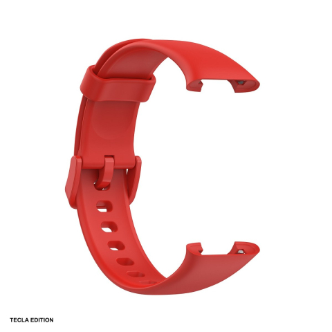 Curele smartwatch - Curea smartwatch pentru Xiaomi Mi Band 7 Pro, silicon, rosu, Deluxe Sport