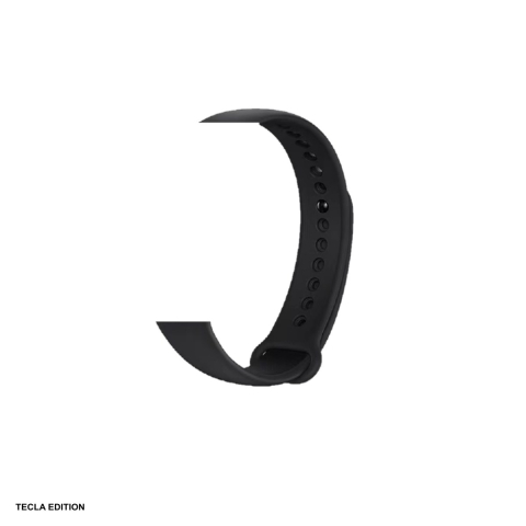 Curele smartwatch - Curea smartwatch pentru Xiaomi Mi Band 8/9, silicon, negru, Deluxe Sport