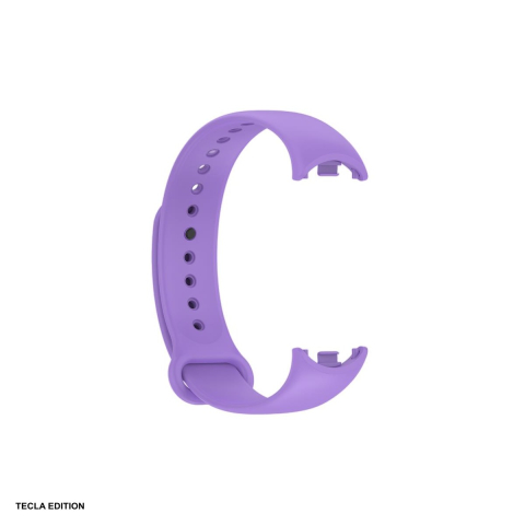Curele smartwatch - Curea smartwatch pentru Xiaomi Mi Band 8, silicon, mov