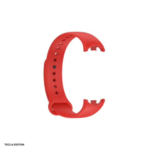 Curele smartwatch - Curea smartwatch pentru Xiaomi Mi Band 8, silicon, rosu