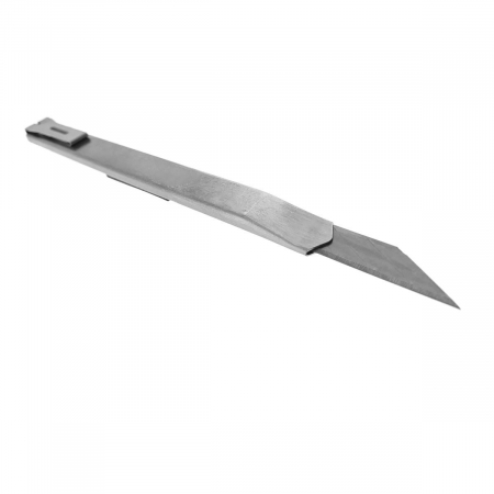 Instrumente de taiere - Cutter metalic cu lama otel SK5 de 9mm in unghi 30°, sistem siguranta automata, clips pentru prindere, model Clasic 92034, taiere precisa, sistem snap-off 7 sectiuni