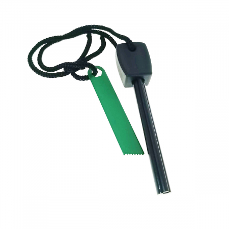 Aprinzatoare - Declansator portabil de foc, cu scantei, lungime 10 cm, pentru camping si drumetii, rezistent la apa