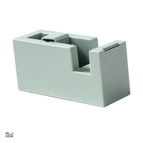 Dispensere - Dispenser stabil pentru banda adeziva Deli Nusign, pentru banda de 18 mm, 114x45x59 mm, vernil