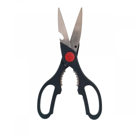 Bricolaj - Foarfeca profesionala pentru bucatarie, 205x75x9 mm, neagra