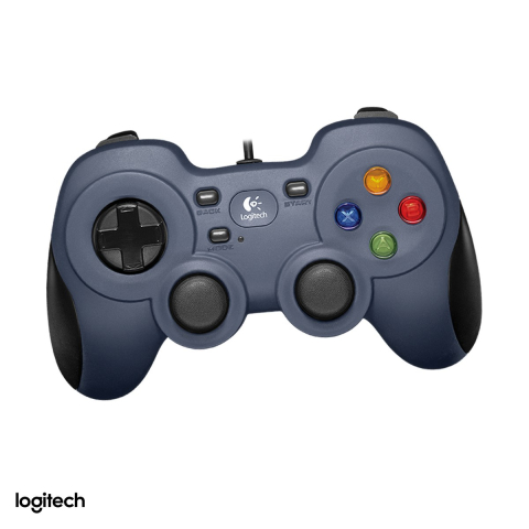 Controlere, Volane si Casti gaming - Gamepad cu fir Logitech G F310, USB, cablu 1,8 m, layout tip consola, XInput si DirectInput, negru, 940-000135
