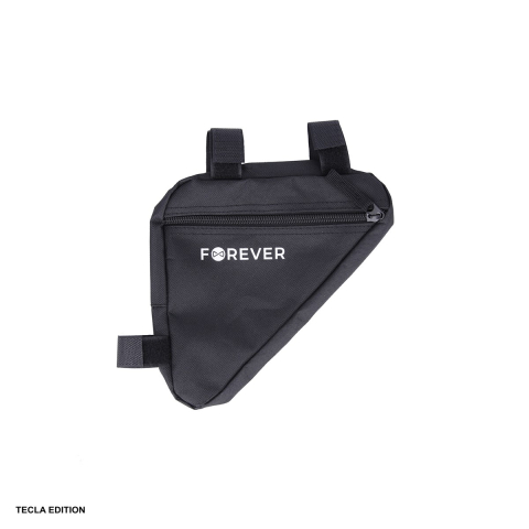Genti bicicleta - Geanta de cadru pentru bicicleta, material Oxford, rezistenta la stropire, Forever Outdoor FB-100, neagra