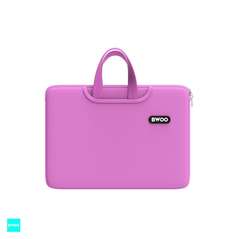 Genti si huse laptop - Geanta laptop BWOO cu maner 15", Roz