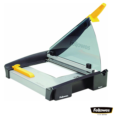 Tehnica de birou - Ghilotina cu parghie, Fellowes Plasma A4, pentru birou, taiere A4, capacitate 40 coli, sistem SafeCut Guard