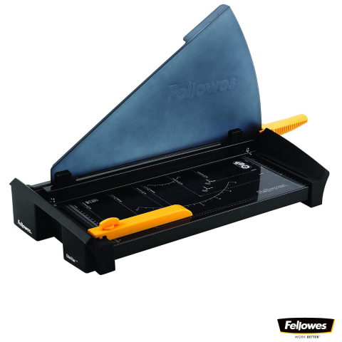Ghilotine pentru hârtie - Ghilotina cu parghie, Fellowes Stellar A3, pentru birou, taiere A3, capacitate 20 coli, sistem SafeCut Guard