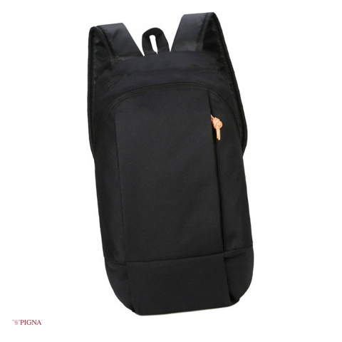 Bagaje si Accesorii - Ghiozdan Pigna Funtasy, din poliester, negru, 40x23x10 cm