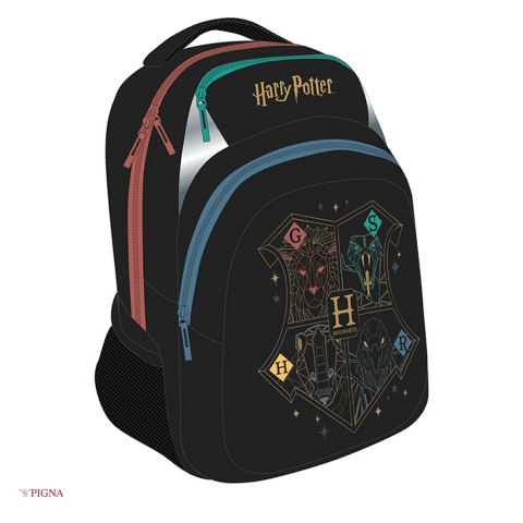 Bagaje si Accesorii - Ghiozdan Pigna Harry Potter, gimnaziu teens, negru