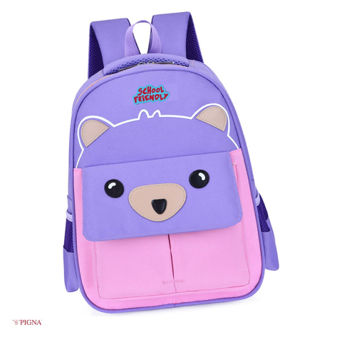 Bagaje si Accesorii - Ghiozdan Pigna Ursulet, pentru prescolari, mov
