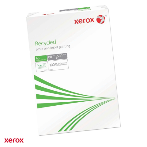 Birotica papetarie - Hartie copiator A3 Xerox Recycled, 80 g/mp, 500 coli
