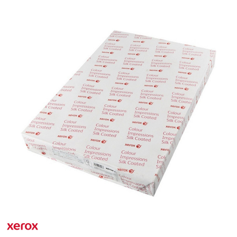 Birotica papetarie - Hartie copiator color SRA3 Xerox Colour Impressions Silk, 350 g/mp, 125 coli