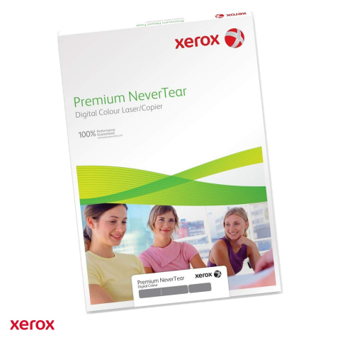 Hartie speciala - Hartie poliester A4 Xerox Nevertear, 95 microni, 125 g/mp, 100 coli