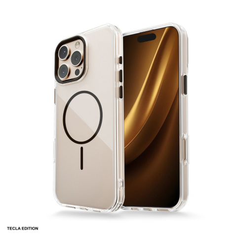 Huse si protectii pentru iPhone 17 Air - Husa Clear Thin Mag pentru iPhone 17 Air, Carcasa magnetica, Negru