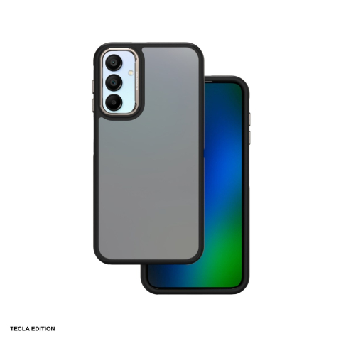 Huse si protectii pentru Samsung - Husa Crystal Black pentru Samsung Galaxy A15 4G, Carcasa, Gri