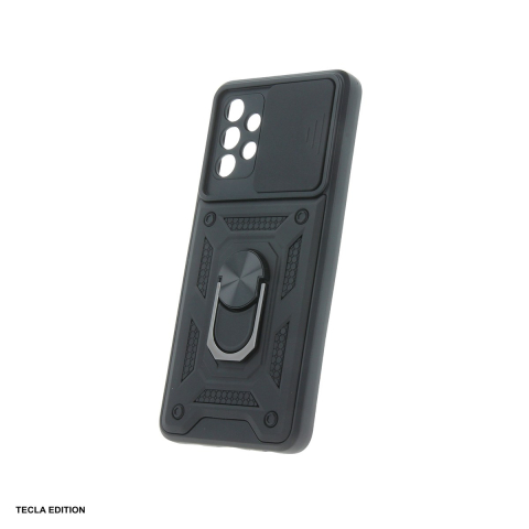 Huse si protectii pentru Samsung Galaxy A32 4G - Husa Defender Slide pentru Samsung Galaxy A32 4G, Carcasa magnetica, Negru