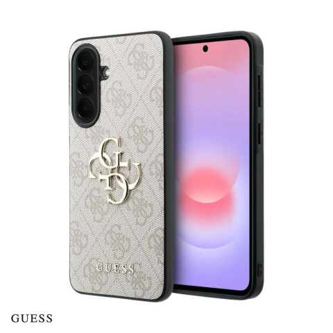 Huse si protectii pentru Samsung Galaxy A37 5G - Husa Guess Hc PU 4g Big Logo pentru Samsung Galaxy A37 5G, Carcasa, Roz